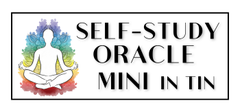 The Self-Study Oracle Mint Tin logo