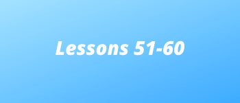 LESSONS 51-60 logo