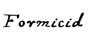 Formicid logo