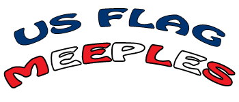 US Flag Meeples logo