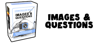 Storyteller Deck #01: Images & Questions Writing Prompts logo