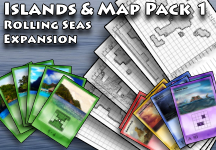 Rolling Seas - Islands & Map Pack 1