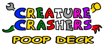 Creature Crashers - Poop Deck logo