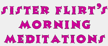 Sister Flirts Morning Meditations Tin logo
