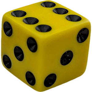D6, 12mm, Yellow Thumbnail