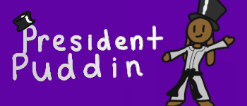 President Puddin TCG Booster Pack logo