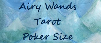 Airy Wands Tarot poker-size logo