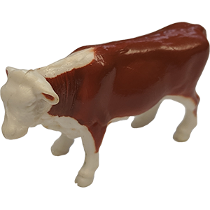 Cow, Half Brown Thumbnail