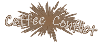 The Coffee Conflict - Mint Tin logo