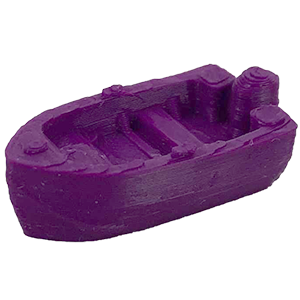 Motor Boat, Purple Thumbnail