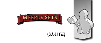 Undead Realm Meeple Set (White) logo