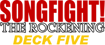Song Fight! The Rockening: Deck 5 logo