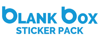Blank Box Sticker Pack logo