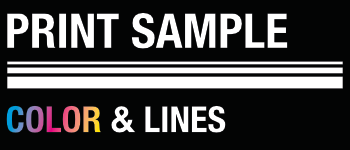 Print Sample: Color and Lines logo