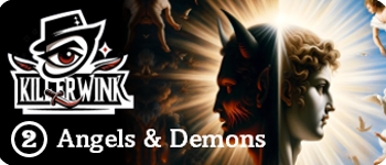 Killer Wink - 2 - Angels & Demons logo
