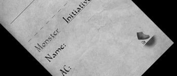 Disposable Monster Fold-Over Initiative Cards logo