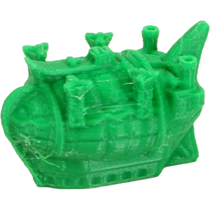 Ship, Air, Steampunk, Green Thumbnail