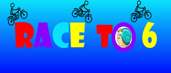 Race to 6 logo