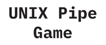 The UNIX Pipe Card Game logo