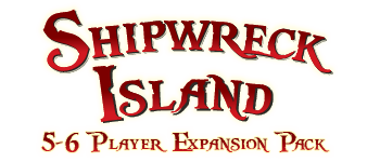 Shipwreck Island 5-6 player expansion logo