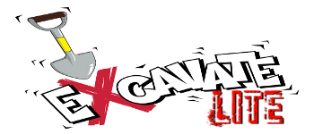 Excavate! Lite logo