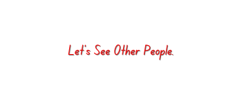 Let's See Other People.  logo