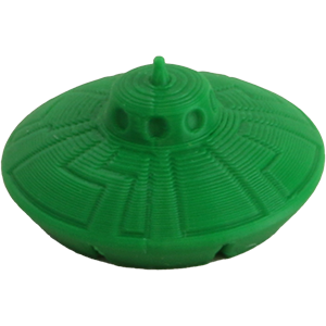 Ship, Space, UFO, Green Thumbnail