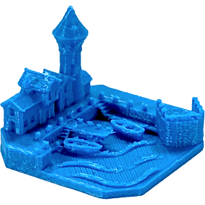 Harbor, Blue Thumbnail