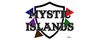 Mystic Islands TCG - Booster Pack Islands Collide logo