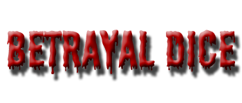 Custom Acrylic Betrayal at the House on the Hill Dice logo