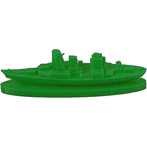 Ship, Modern, Cruiser, Green Thumbnail