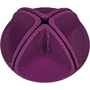 Card Connector, 90-degree, Purple Thumbnail
