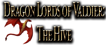 Dragon Lords of Valdier: The Hive logo