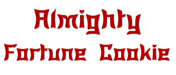 Almighty Fortune Cookie logo