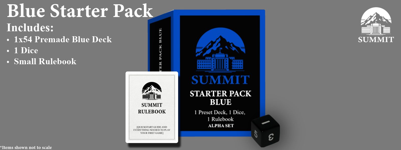 Summit Card Game: Blue Starter Pack