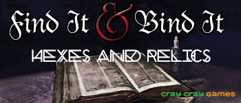 Find It & Bind It: Hexes & Relics Expansion logo