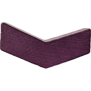 Chevron, 8mm, Purple Thumbnail