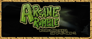Arcane Rumble logo