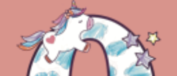 Princesses & Unicorns (a new Old Maid) logo