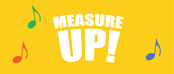 Measure Up! logo