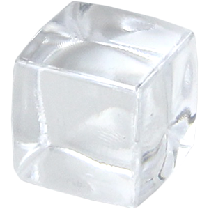 Ice Cube, 12mm, Transparent, Clear Thumbnail