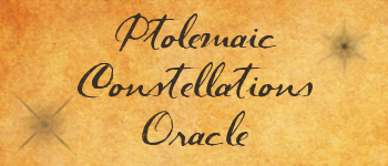 Ptolemaic Constellation Oracle Cards logo