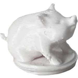 Pig, TB15, White Thumbnail