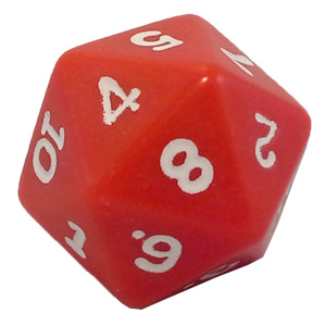 D20, Red Thumbnail