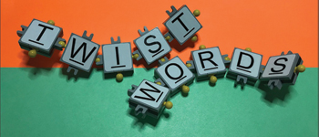 Twistwords- Made with the Twistiles Game System logo