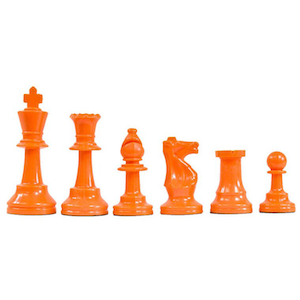 Chess Set, Half, Orange Thumbnail