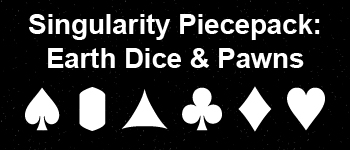 Singularity Piecepack 2 - Earth Dice & Pawns logo