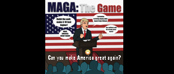 MAGA: The Game logo