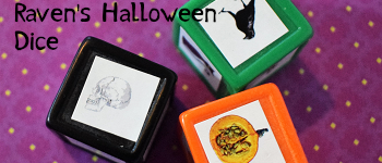 Raven's Halloween Dice logo