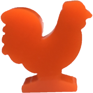 Rooster, Orange Thumbnail